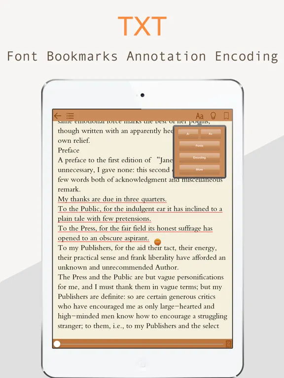 تصاویر TxtReader Pro iPad 