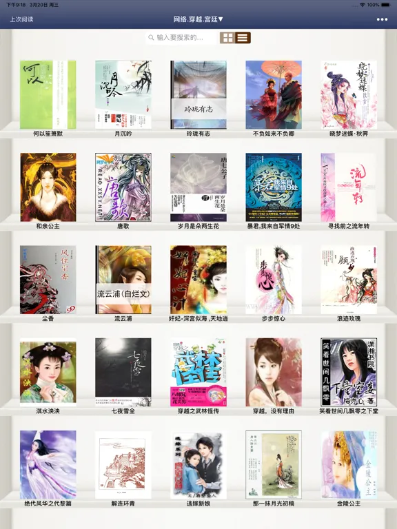 صور 网络穿越宫廷小说 iPad 