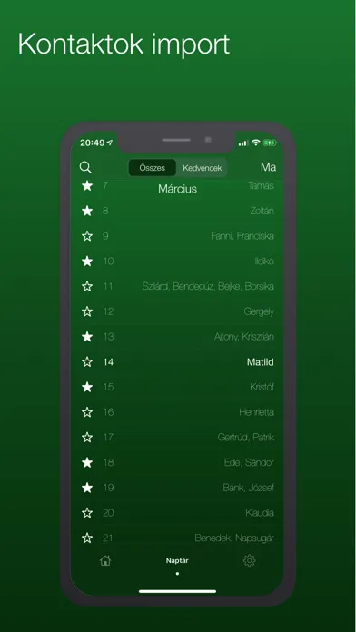 Névnap Pro স্ক্রিনশট