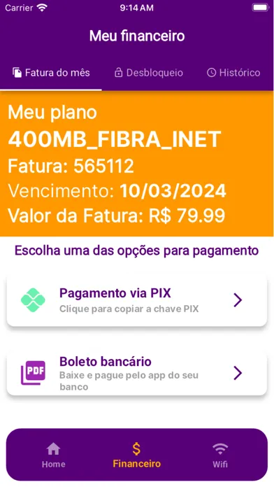 Orbe Clientes Ekran Görüntüleri