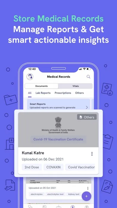 Eka Care: ABHA, Health records स्क्रीनशॉट