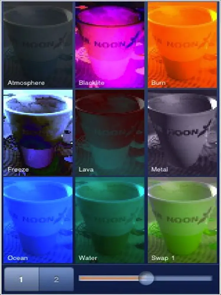 1-2-3 Picture Booth - LIVE Cam with Color Effects iPad  سکرین شاٹس