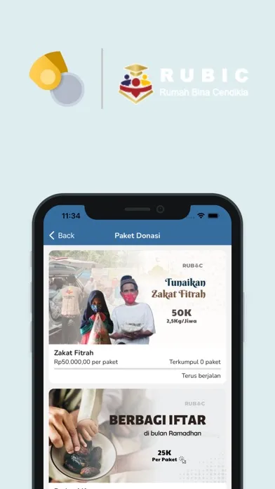 Donasi Rubic سکرین شاٹس