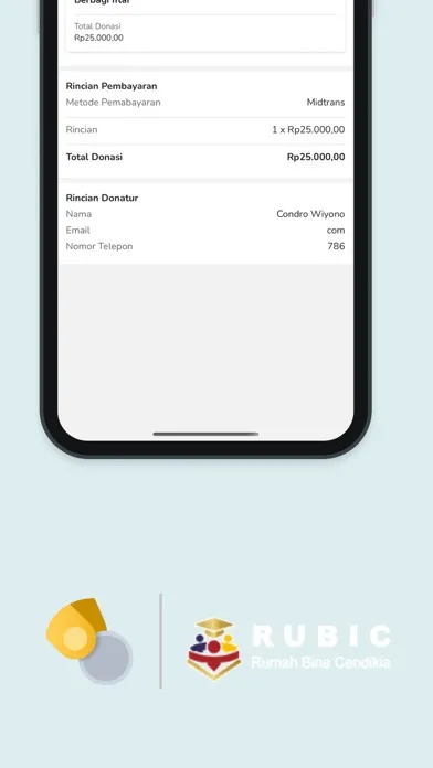 Donasi Rubic سکرین شاٹس