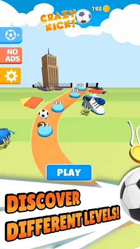 Crazy Kick! Fun Football game應用截圖