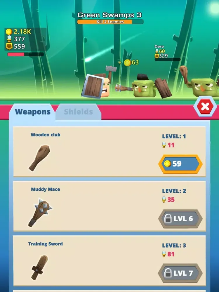 RPG Merger iPad  Screenshots