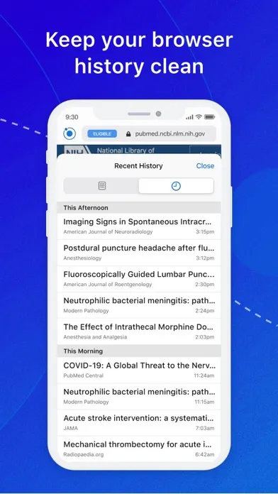 Orbit CME – Search & Discover Ekran Görüntüleri