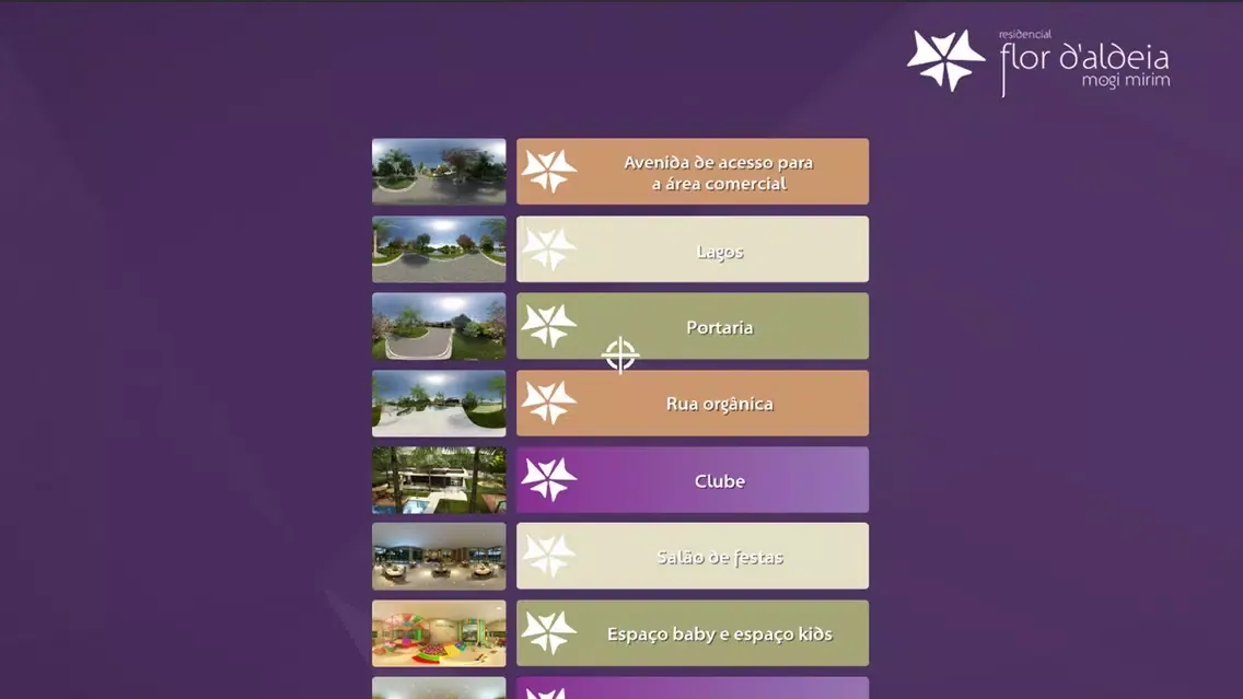 Capturas de tela do Flor d'Aldeia VR