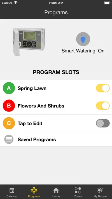 Screenshot di b-hyve pro