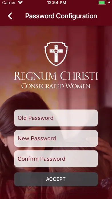 Zrzuty ekranu Consagradas Regnum Christi