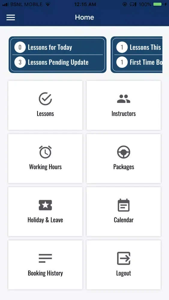 LBoard - Instructor Screenshots