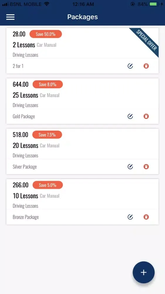 LBoard - Instructor Screenshots