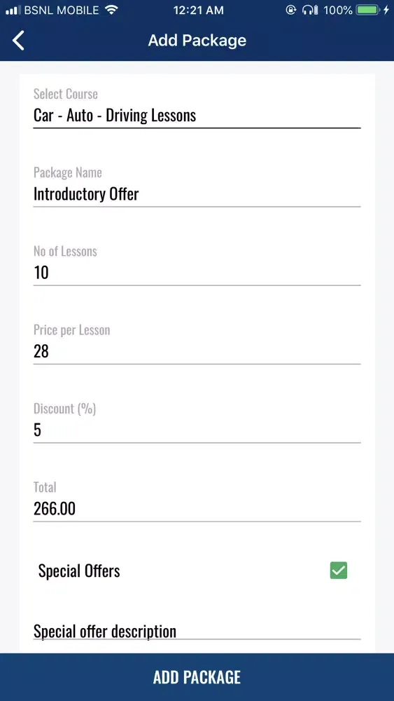 LBoard - Instructor Screenshots