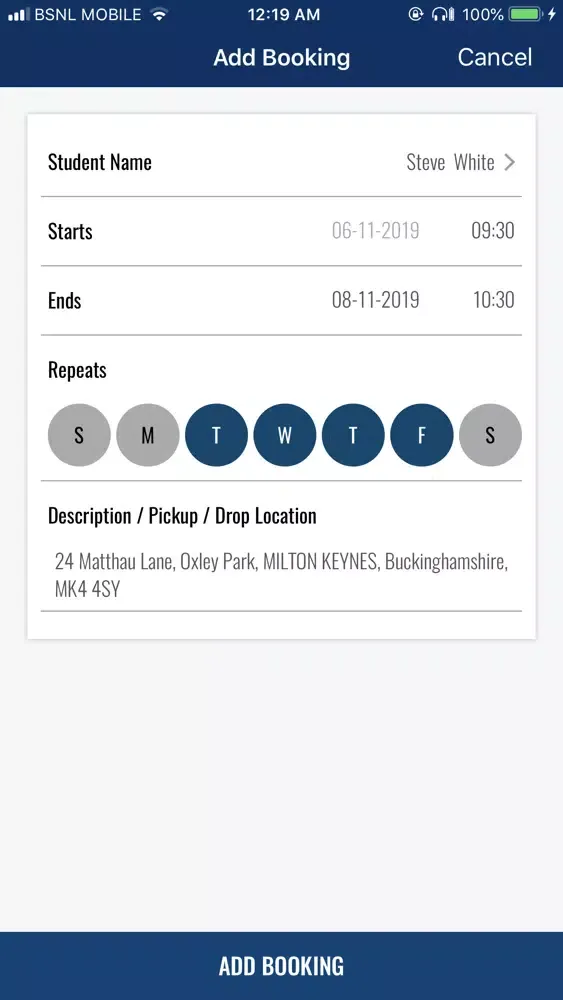 LBoard - Instructor Screenshots