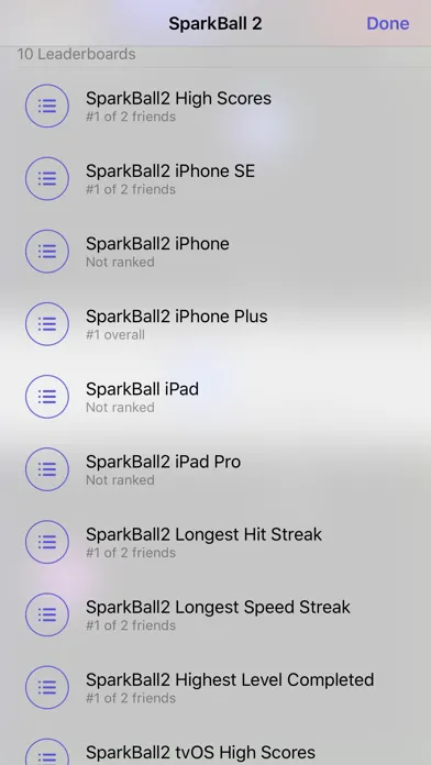 Zrzuty ekranu SparkBall 2