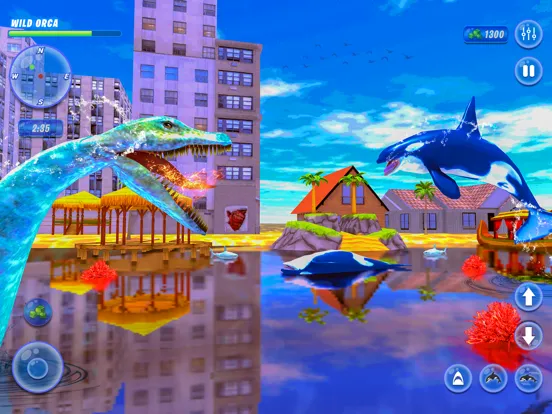Orca Killer Whale Simulator iPad  Ekran Görüntüleri
