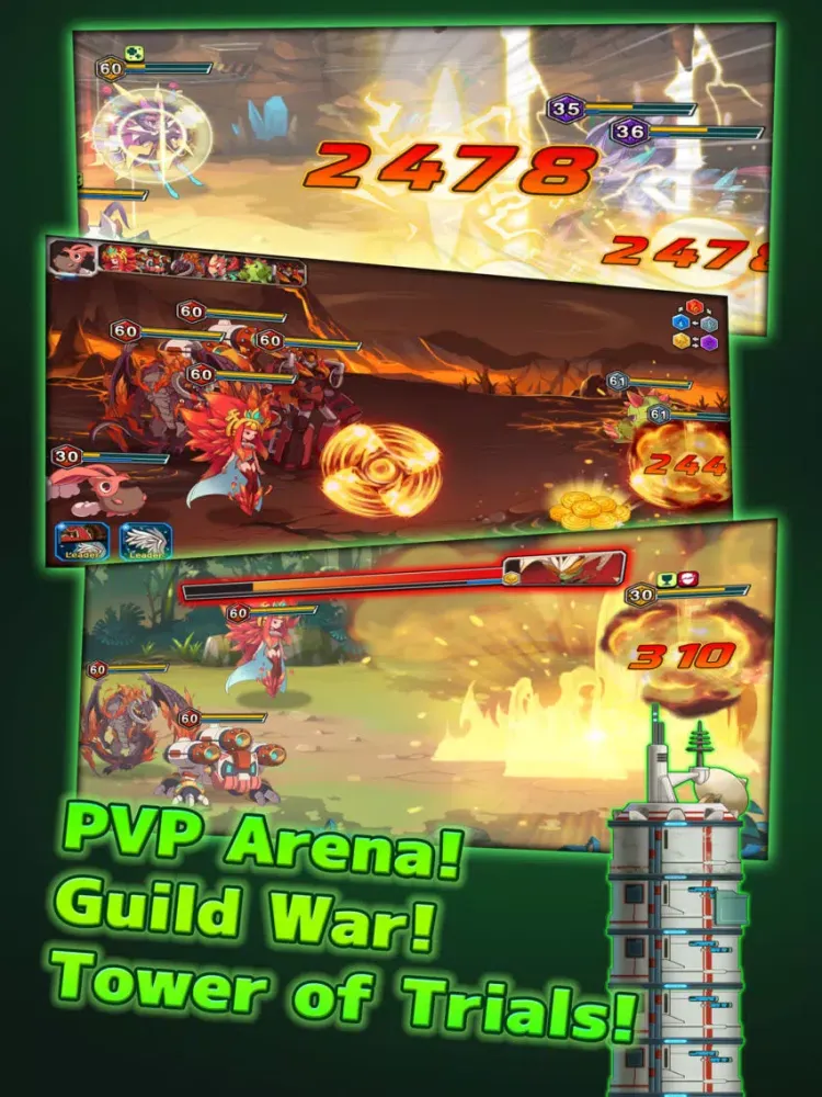 Monster Raid™ iPad 应用截图