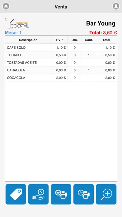 COMANDA - NO PROBLEM BAR&REST Screenshots