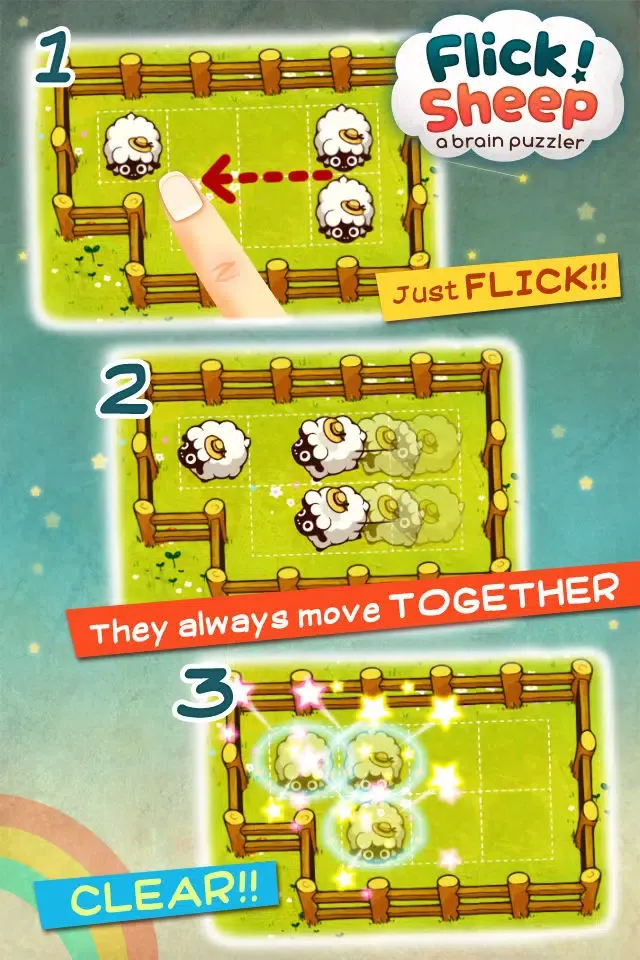 Zrzuty ekranu Flick Sheep!