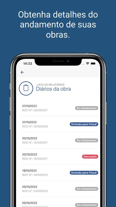 OrçaFascio Diário de Obras スクリーンショット