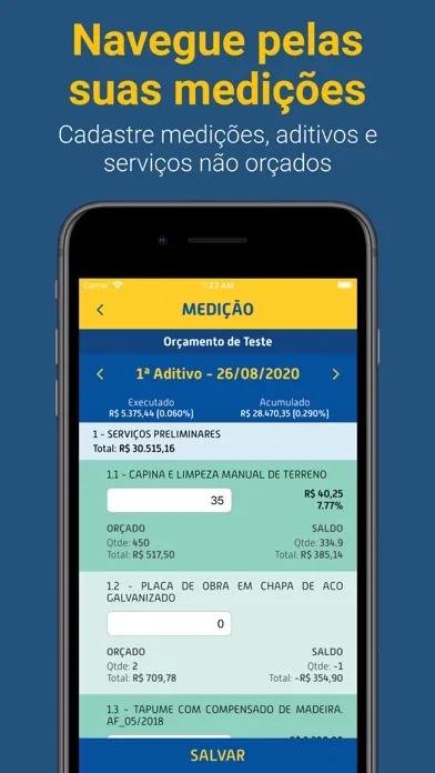 OrçaFascio Medição应用截图