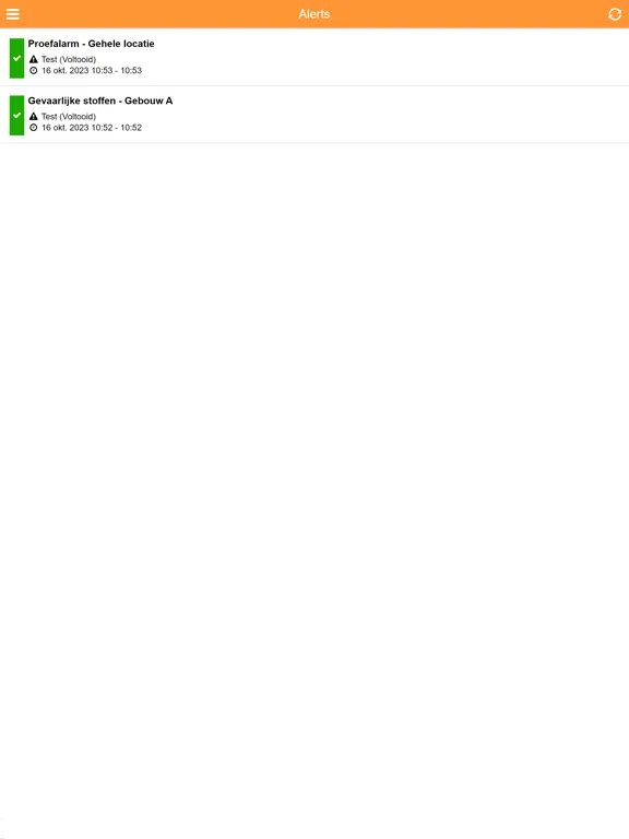 iTel Alert iPad  স্ক্রিনশট