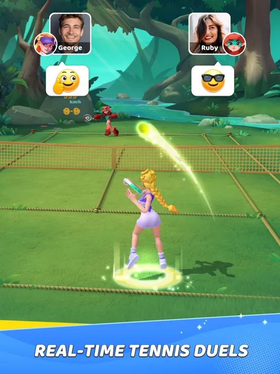 Captures d'écran de Extreme Tennis iPad 