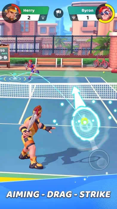 Captures d'écran de Extreme Tennis