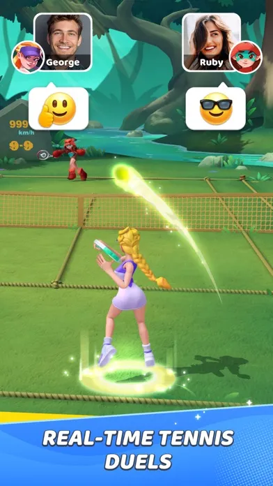 Captures d'écran de Extreme Tennis