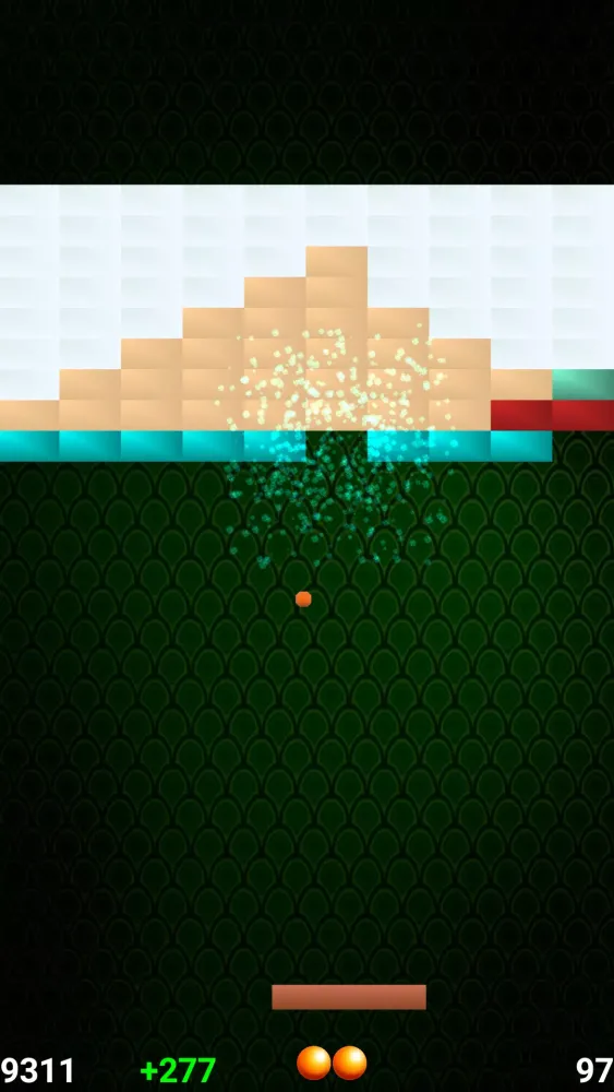 Tangkapan layar Arkanoid Native