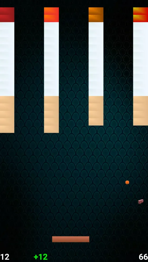 Tangkapan layar Arkanoid Native