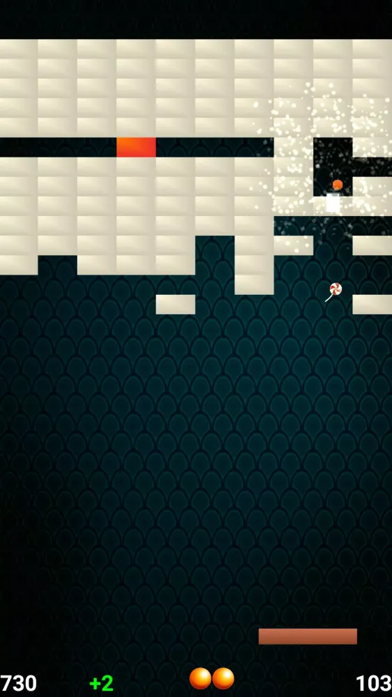 Tangkapan layar Arkanoid Native