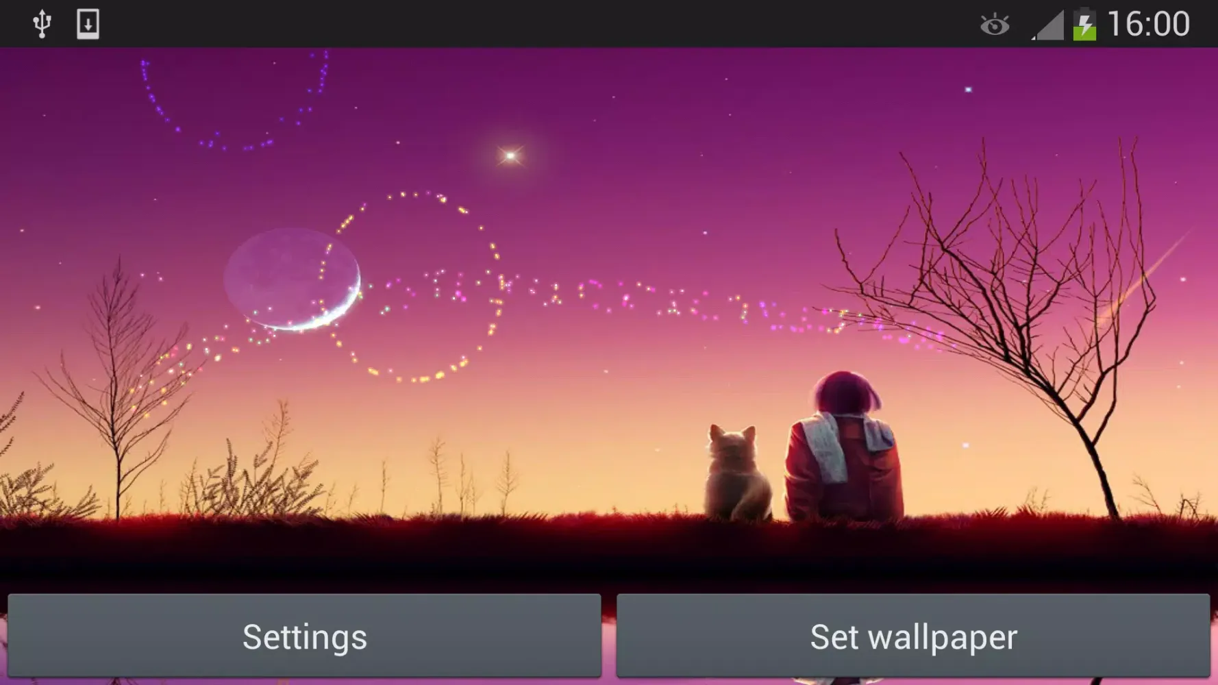 New Year Meteor Shower Screenshots