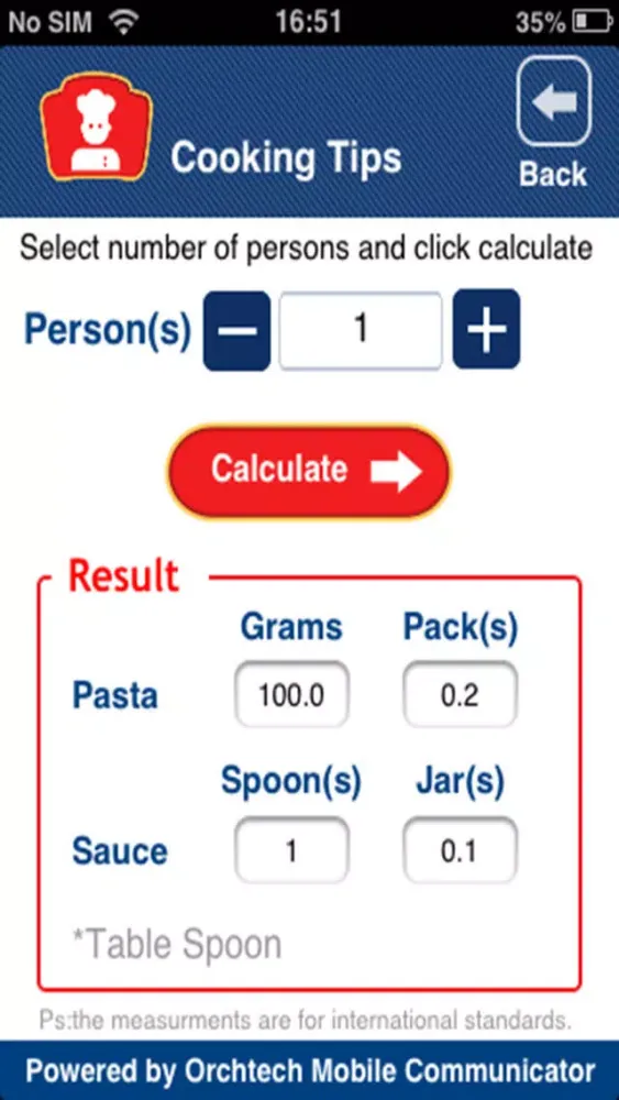Pasta Regina 스크린샷