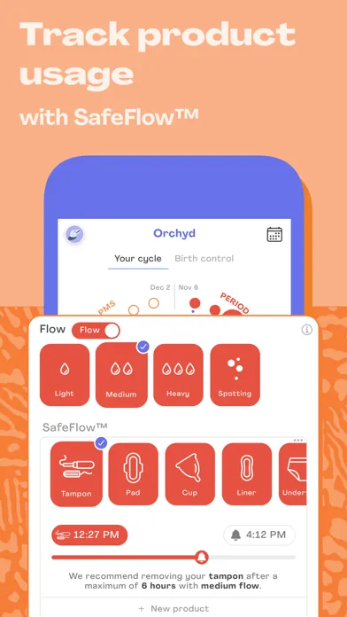Orchyd: Period Tracker & OBGYN应用截图