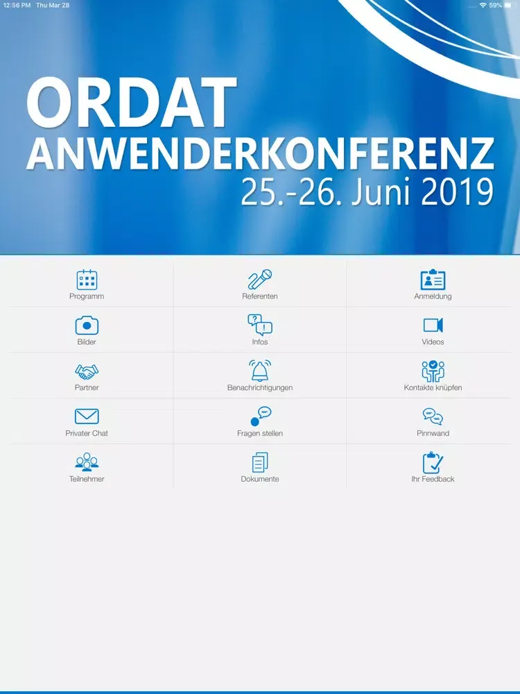 Capturas de pantalla de ORDAT AWK 2019 iPad 
