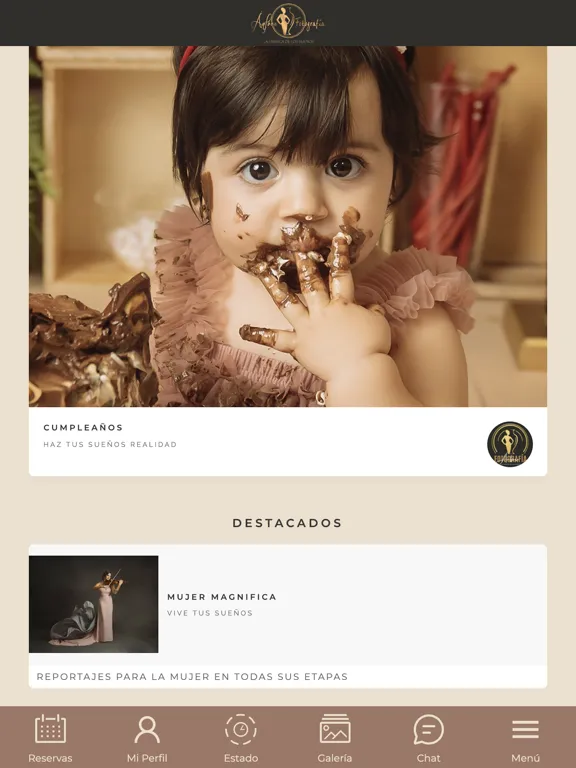 ÁNFORA FOTOGRAFÍA iPad  스크린샷