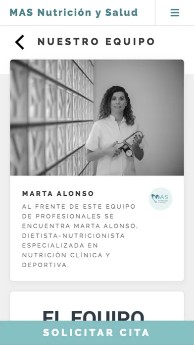 MAS Nutrición y Salud Screenshots