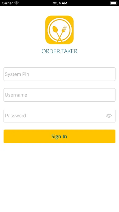 تصاویر Order Taker - The Staff App