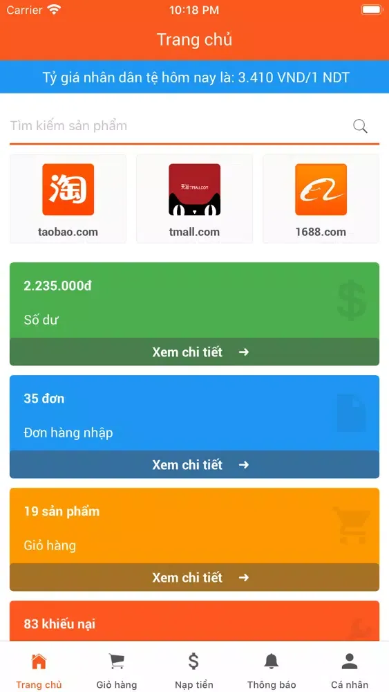 Tangkapan layar Trung Tau