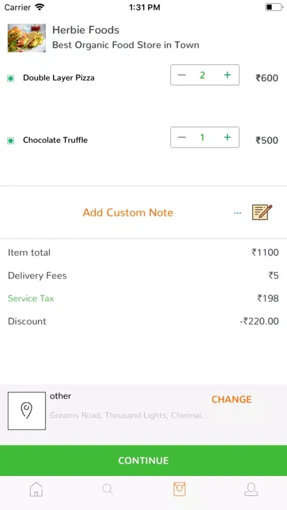 Order Around स्क्रीनशॉट