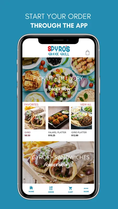 Zrzuty ekranu Spyros Greek Grill