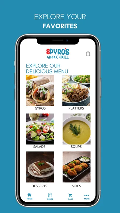 Zrzuty ekranu Spyros Greek Grill