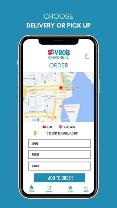Zrzuty ekranu Spyros Greek Grill