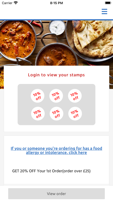 Curry Queen, Enfield应用截图