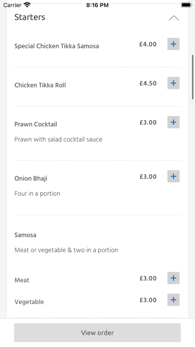 Curry Queen, Enfield应用截图