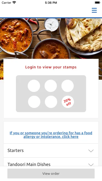 Nishan Tandoori, Essex Ekran Görüntüleri