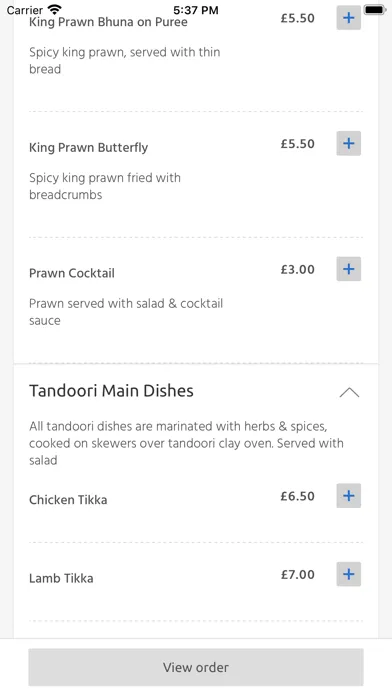 Nishan Tandoori, Essex Ekran Görüntüleri