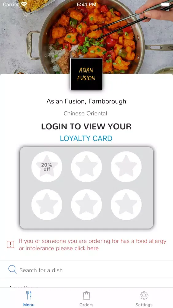 Asian Fusion, Farnborough Screenshots