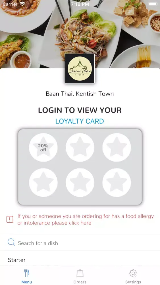 Baan Thai, Kentish Town স্ক্রিনশট